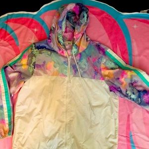 VS PINK WATERCOLOR ANORAK M/L
